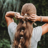 Glimmer Hair Tie Bracelets: Medium