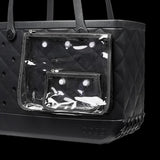 Quilted Bogg Bag in Black