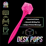 Fun Doh Desk Pops Squishy Cube Pen Assortment