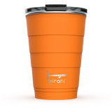 Insulated Stackable Tumbler 16 oz - Solar Orange