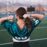 Game Day Green / White / Black: Large