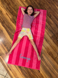 Embroidered Name Beach Towel