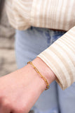 Luxe 18K Gold Paper Clip Bracelet