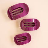 Mulberry Large Flat Round Hair Clip