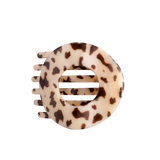 Blonde Tortoise | Large | Flat Circle Hair Clip