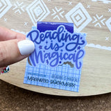 Reading is Magical Magnetic Bookmark