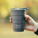 Insulated Stackable Tumbler 16 oz - Slate