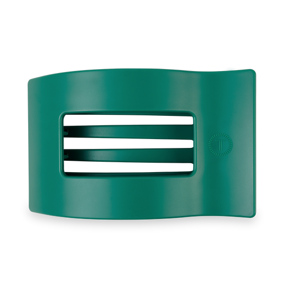 Teleties Flat Rectangle Hair Clip | Large | Fir Real