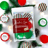 Santa's Spa Shower Steamers 6 Pack - Made in USA