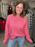 Ultra Soft Sweater in Taffy Pink
