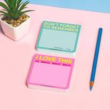 Don’t Forget to Remember Sticky Note