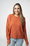 Gianna Pullover Sweater in Pumpkin
