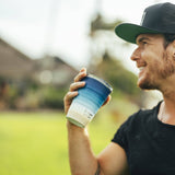 Ombre Insulated Stackable Tumbler16 oz  - Sand Castle