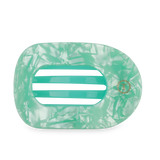 Teleties Flat Round Hair Clip | Large | Spring Splash