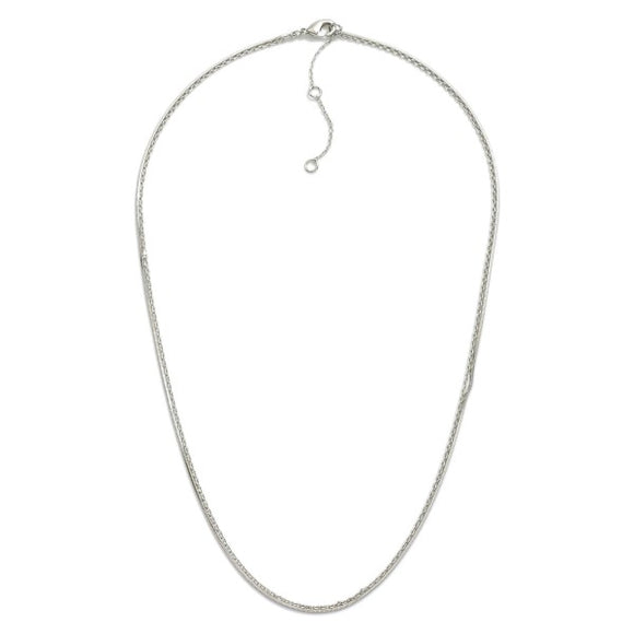 Dainty Silver Layering Chain Necklace