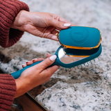 Detangler Hair Brush for Medium Hair - Teal With It