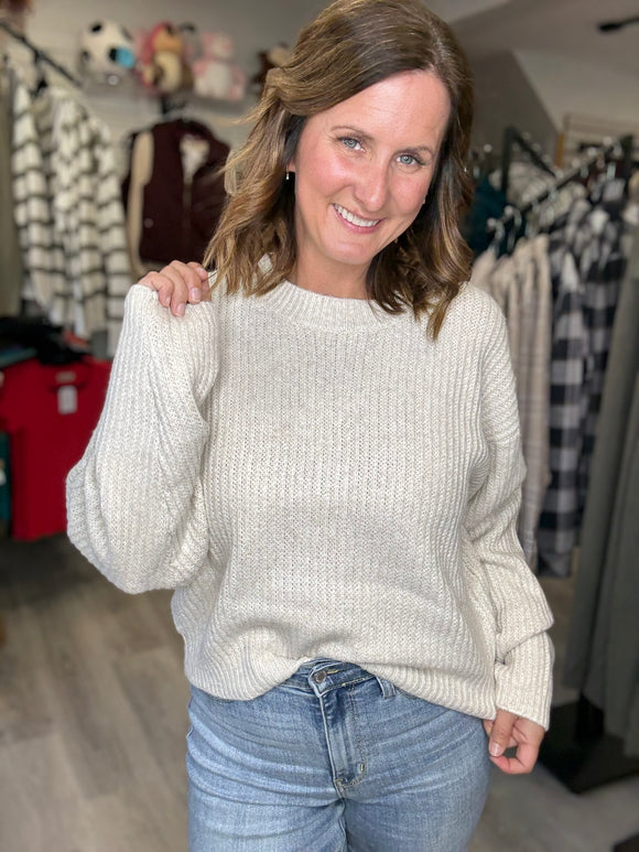 Ultra Soft Sweater in Classic Taupe