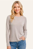 Basic Crewneck in Oatmeal