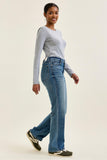 Kimberly High Rise Rigid Magic Straight Denim