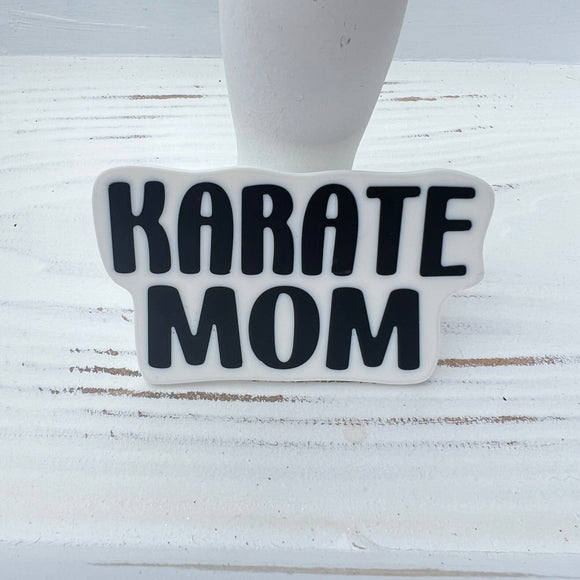 Karate Mom Bogg Bag Charm