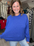 Ultra Soft Sweater in Cobalt