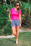 Janessa Everyday Shorts in Fiesta Time