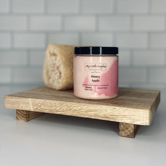 Honey Apple Foaming Sugar Scrub 8 oz