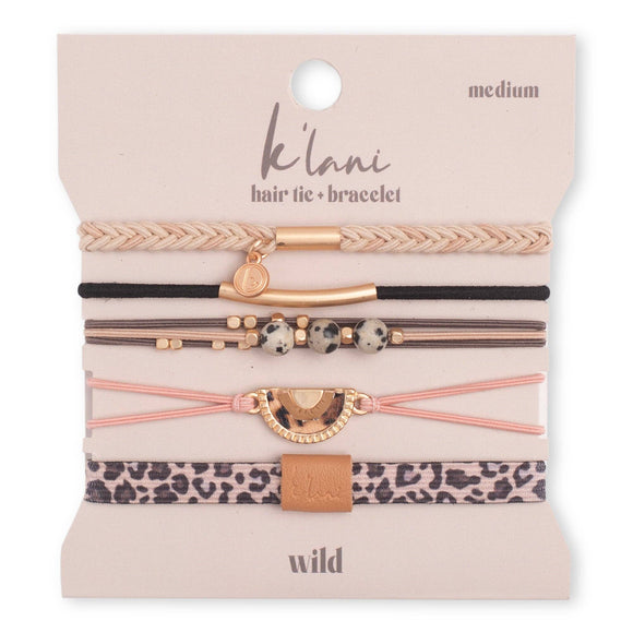 Wild Hair Tie Bracelets: Large
