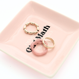 Square Trinket Tray I Majored In Girl Math