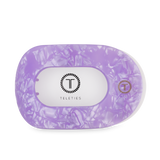 Teleties Flat Round Hair Clip | Large | Lavender Mist