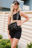 Farah Fanny Pack Shoulder Sling Bag - Black RTS