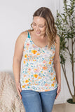 Poppy Watercolor Tank