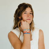 "Free" Patriotic Hair Tie Bracelets: Medium