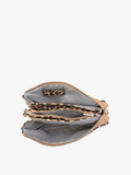 Snow Leopard All the Pockets Crossbody/Wristlet