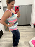 Summer Stripe Ultra Soft Tank
