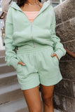 Comfort Zone Shorts - Mint