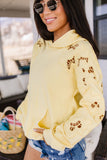 Ampersand Hoodie - Love Story - Butter Yellow