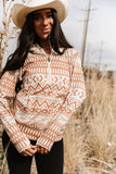 HalfZip Sweatshirt - Bronco Babe