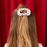 Flat Round Hair Clip | Small | Minnie Mouse Loves Her Bows!