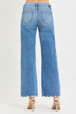 Ginny High Waist Double Button Wide Leg