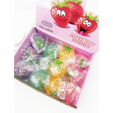 Textured Sugary Strawberry Squishy Toy