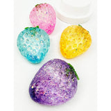 Textured Sugary Strawberry Squishy Toy