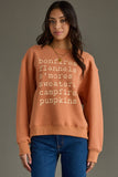 Bonfires Sweatshirt in Rust