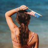 "Free" Patriotic Hair Tie Bracelets: Medium