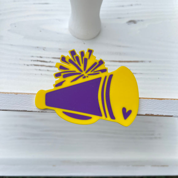 School Spirit Megaphone Bogg Bag Charm