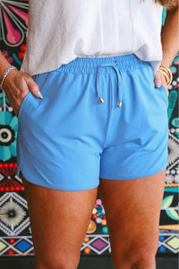 Bold Blue Everyday Shorts
