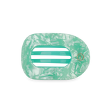 Teleties Flat Round Hair Clip | Medium | Spring Splash