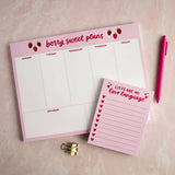 Lists Are My Love Language Notepad | Valentine's Stationery