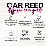 Hanging Car Diffusers | Seaside Cliffs | Made in USA: Round Bottle