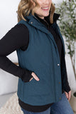 Remy Vest in Deep Teal